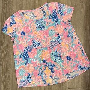 Lilly Pulitzer Etta Scoopneck Top
